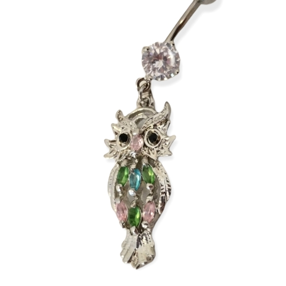 Hot Topic Jewelry - *5 for $20* Owl belly button ring